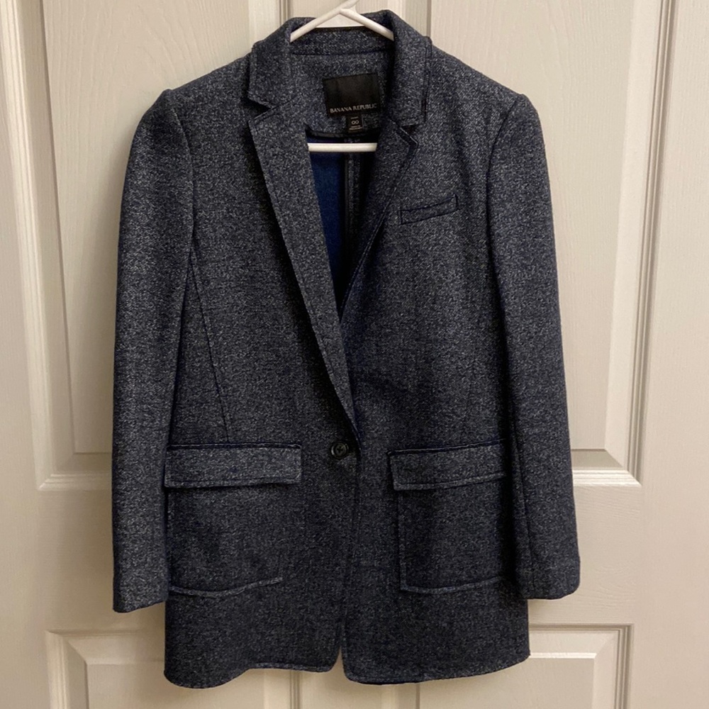 Banana Republic wool blend petite jacket